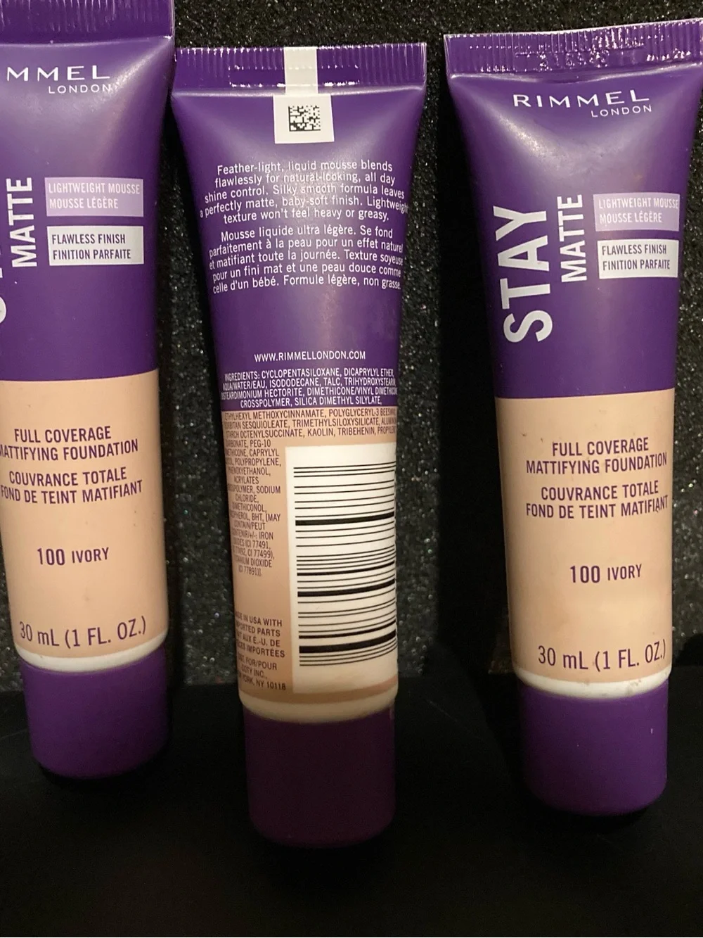 Rimmel Stay Matte Full Coverage Foundation - Fair Ivory & Soft Beige(37 Total)